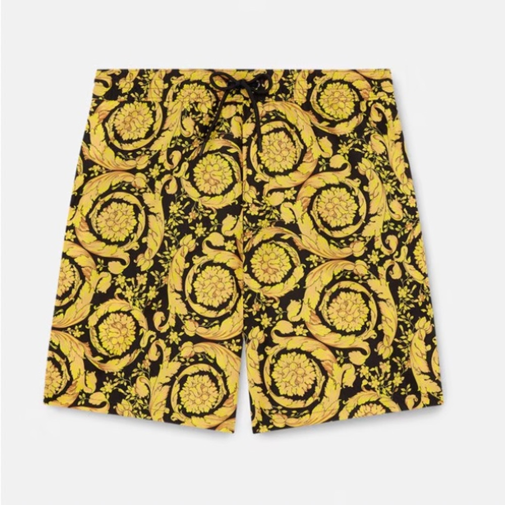 Versace men’s Barocco swim trunks sz 6